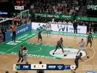 Spiel Highlights zu VET-CONCEPT Gladiators Trier - MLP Academics Heidelberg