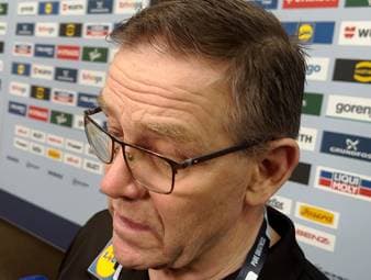 DHB-Trainer Alfred Gislason erklärt im Interview nach dem verlorenen EM-Finale, was zum Sieg fehlte und verteilt ein Sonderlob an Spielmacher Juri Knorr.