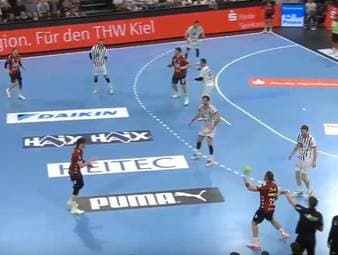 Die Highlights der Partie THW Kiel - SG Flensburg-Handewitt aus der Handball-Bundesliga im Video.
