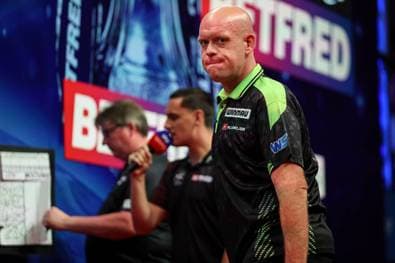 Matchdart-Drama! Titelverteidiger van Gerwen scheitert