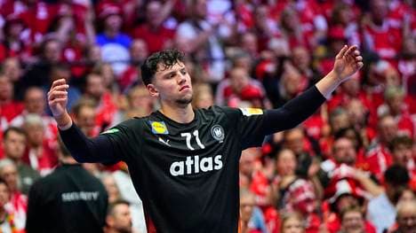 Marko Grgic sah in der zweiten Halbzeit gegen Dänemark eine Zwei-Minuten-Strafe