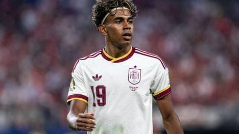 Will gegen Belgien seinen zweiten WM-Treffer erzielen: Spaniens Lamine Yamal. 