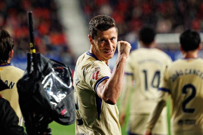Erlöser Lewandowski: Barca-Krönung im Clásico?