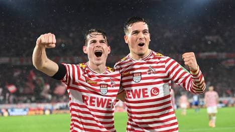 Jakub Kaminski (l.) verlässt den 1. FC Köln