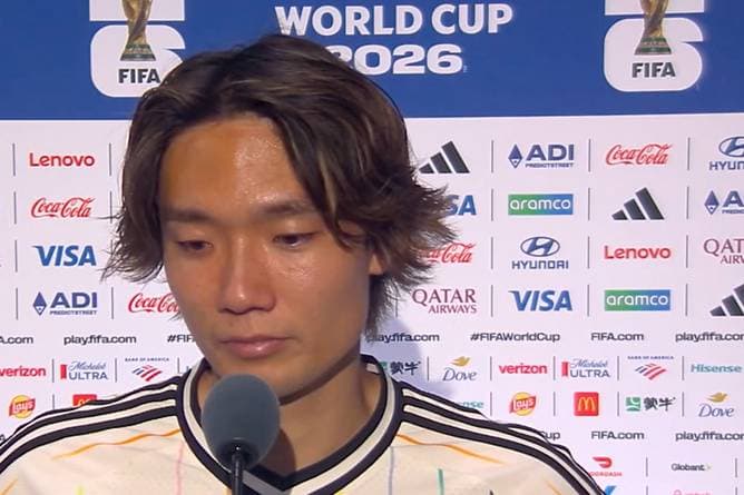 Nach dem WM-Aus ringt ein Japan-Star mit den Tränen