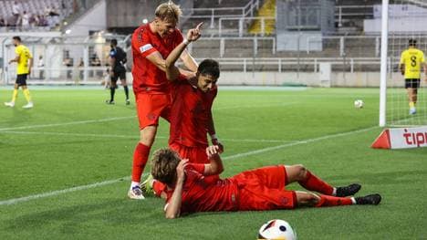 Luca Denk machte mit seinem Treffer alles klar 