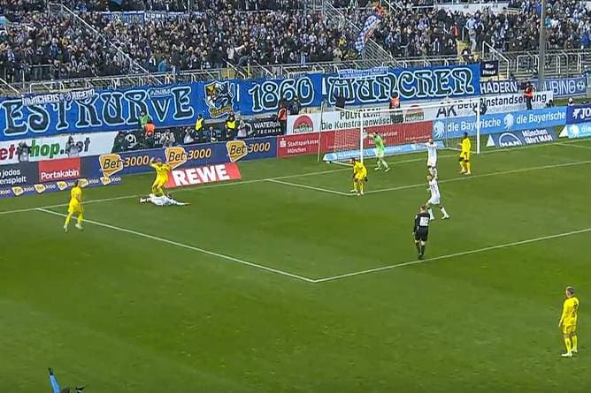 Diese Szene lässt 1860 am Ende jubeln