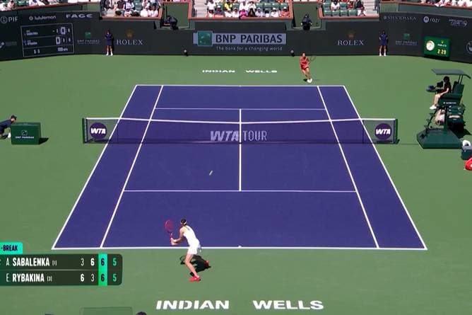 Epischer Final-Krimi zwischen Sabalenka und Rybakina