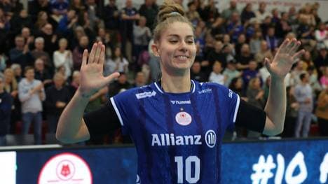 Zuspielerin Pia Kästner vom MTV Stuttgart