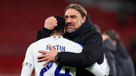Daniel Farke feierte mit Leeds einen wichtigen Sieg