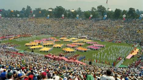 Der Rose Bowl beim WM-Finale 1994