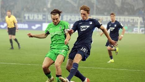 Borussia Mönchengladbach spielt gegen die TSG Hoffenheim 
