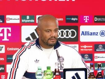 Vincent Kompany begrüßt die Aufhebung der Sperre gegen Vincent Wagner. Der Bayern-Coach freut sich darüber, dass sein Trainerkollege von der SV Elversberg im Duell mit den Münchnern an der Seitenlinie stehen darf.