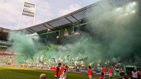 Teures Vergnügen: Pyro-Show der Bremer gegen den HSV