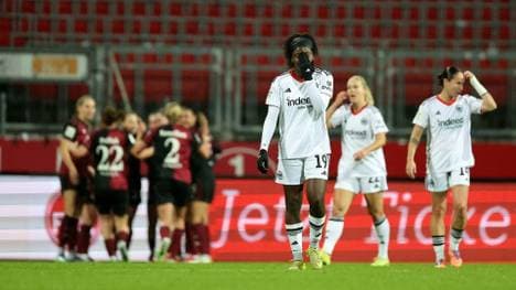 Nicole Anyomi (vorne) kann es nicht fassen