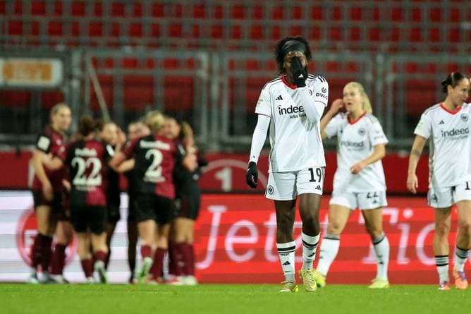 Bittere Pleite für Frankfurts Frauen