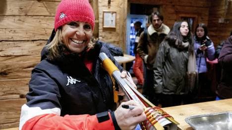 In Italien verehrt: Deborah Compagnoni 