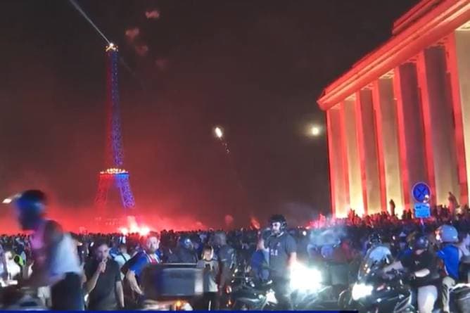 Erschreckende Bilder! Hunderte Festnahmen in Paris