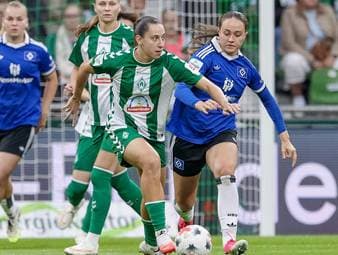 Werder-Frauen gewinnen Derby