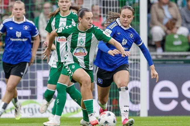 Werder-Frauen gewinnen Derby