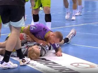 Die Highlights der Partie TVB Stuttgart vs. Füchse Berlin aus der Handball-Bundesliga im Video.