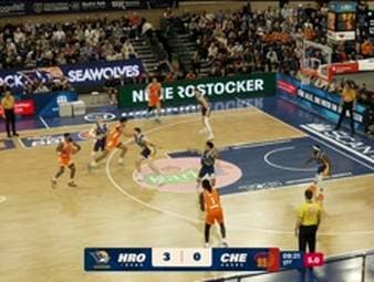 Die BBL-Highlights der Basketball-Partie ROSTOCK SEAWOLVES - NINERS Chemnitz im Video.