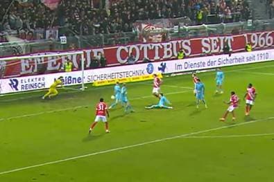 Energie Cottbus dreht wildes Spiel gegen Viktoria Köln