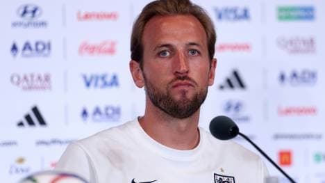 Englands Kapitän Harry Kane