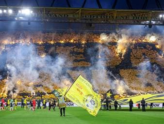 Gewaltige BVB-Choreo vor Topspiel