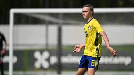 Vincent Ibrahimovic im Einsatz für die U16 von Schweden