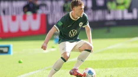 Bei einem seiner wenigen Bundesliga-Einsätze: Skov Olsen