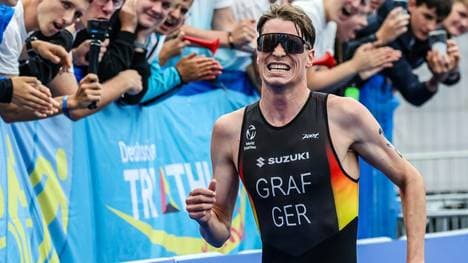 Triathlet Henry Graf