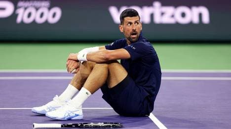 Novak Djokovic in Indian Wells