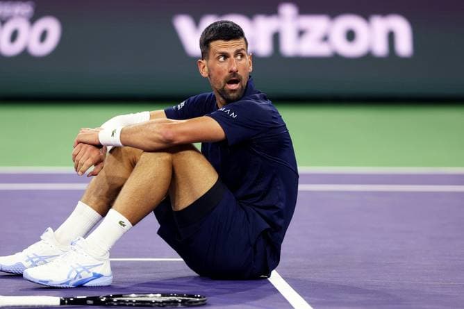 Verletzt: Djokovic sagt für Miami ab
