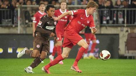 St. Pauli setzte sich gegen Wolfsburg durch