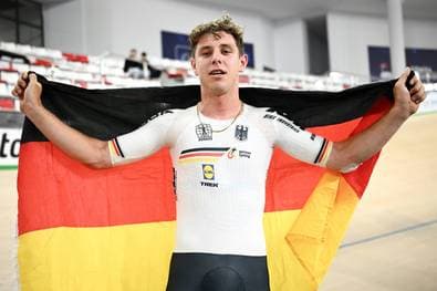 Deutsches Gold bei der Bahnrad-EM