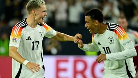 Wirtz (l.) und Musiala wollen bald wieder gemeinsam jubeln