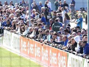 800 Fans des FC Schalke 04 pilgern am Donnerstag zum Training. Die Aufstiegseuphorie bei den Anhängern ist groß.