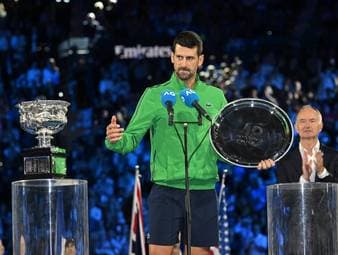 Plötzlich wendet sich Djokovic an einen Stargast