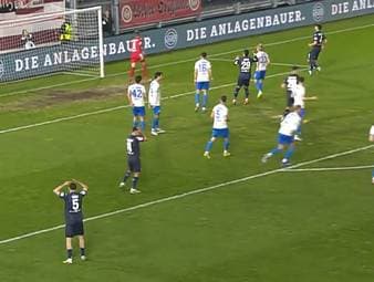 Die Highlights der Partie SV Wehen Wiesbaden - Hansa Rostock aus der 3. Liga im Video.