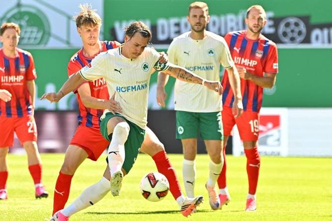 Heidenheim klopft oben an