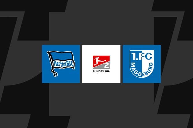 2. Bundesliga heute: Hertha gegen Magdeburg