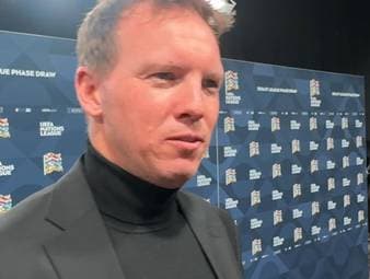 Nach der Auslosung der Nations League reagiert Julian Nagelsmann auf die Gruppengegner und gibt seine Einschätzung ab.