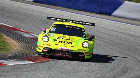 Sieger in Spielberg: Thomas Preining im Porsche