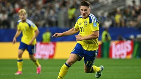 Viktor Gyökeres im Spiel gegen Japan
