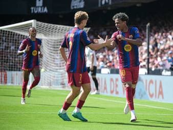 Yamal glänzt bei Barca-Gala