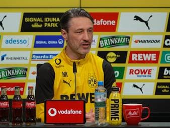Vor dem Bundesliga-Spiel gegen FC Augsburg spricht Niko Kovac über die Entwicklung von Maximilian Beier bei Borussia Dortmund. Der BVB-Trainer lobt den Offensivspieler für seine Fortschritte und äußert sich auch zu dessen Chancen auf eine Teilnahme an der nächsten Weltmeisterschaft.