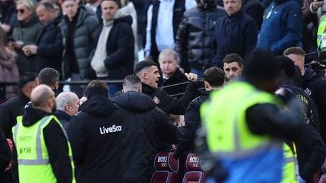 Granit Xhaka geriet mit Fans von West Ham United aneinander