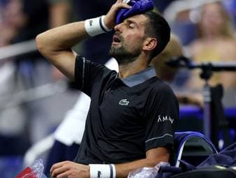 Drama in Runde eins: Djokovic übergibt sich und scheidet aus