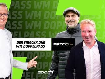 Im FIROCKX.ONE WM Doppelpass vom 28.06.2026 sind neben SPORT1-Experte Stefan Effenberg auch Markus Babbel und Mike Hanke zu Gast. Hier gibt's die gesamte Sendung zum Nachschauen.